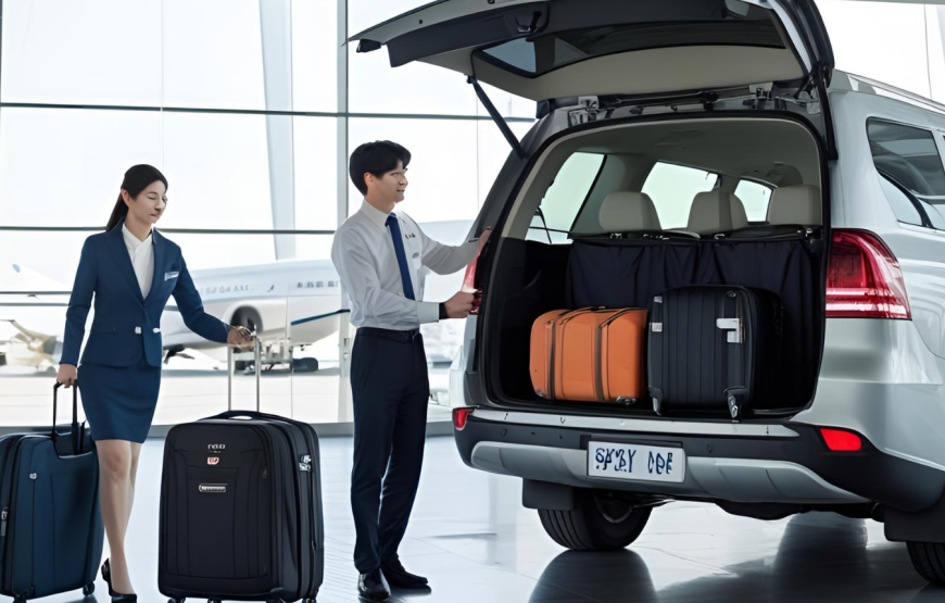 06. [맞춤] 력셔리 차량으로 공항 픽업, 샌딩, 시내 라이드 서비스